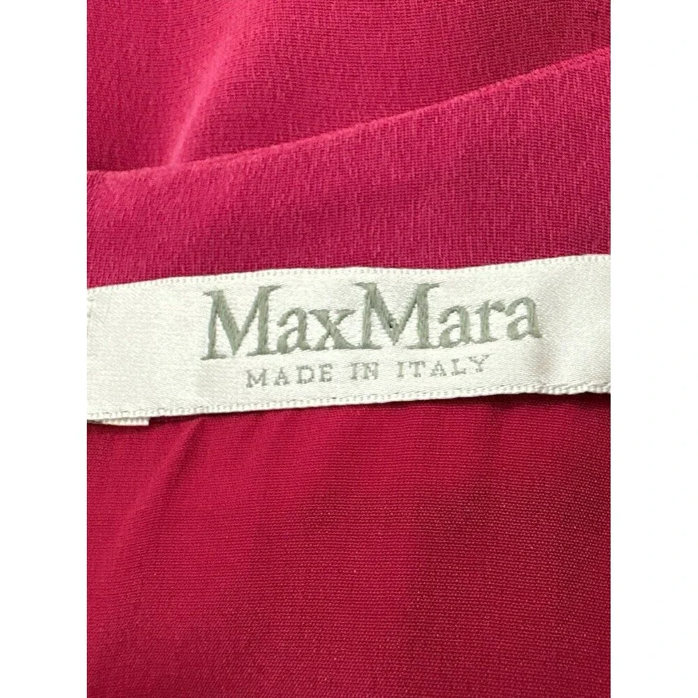 Max Mara Sleeveless Sheath Dress Sz 8 Minimalist Chic Workwear